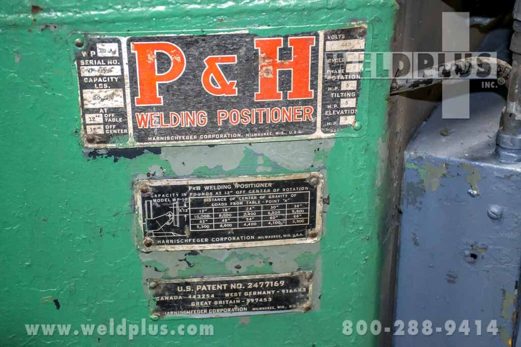 P & H WP-10A Welding, Positioners | Gulf Coast Machinery, LLC