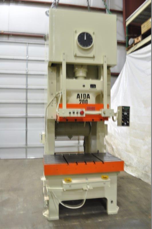 1990 AIDA NC1-200(2) Press Room, Gap Frame | Gulf Coast Machinery, LLC