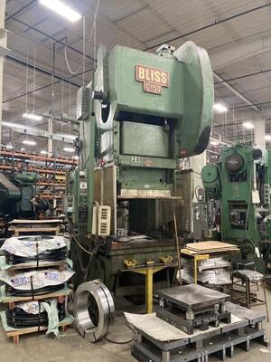 BLISS C-150 Press Room, OBI Geared | Gulf Coast Machinery, LLC