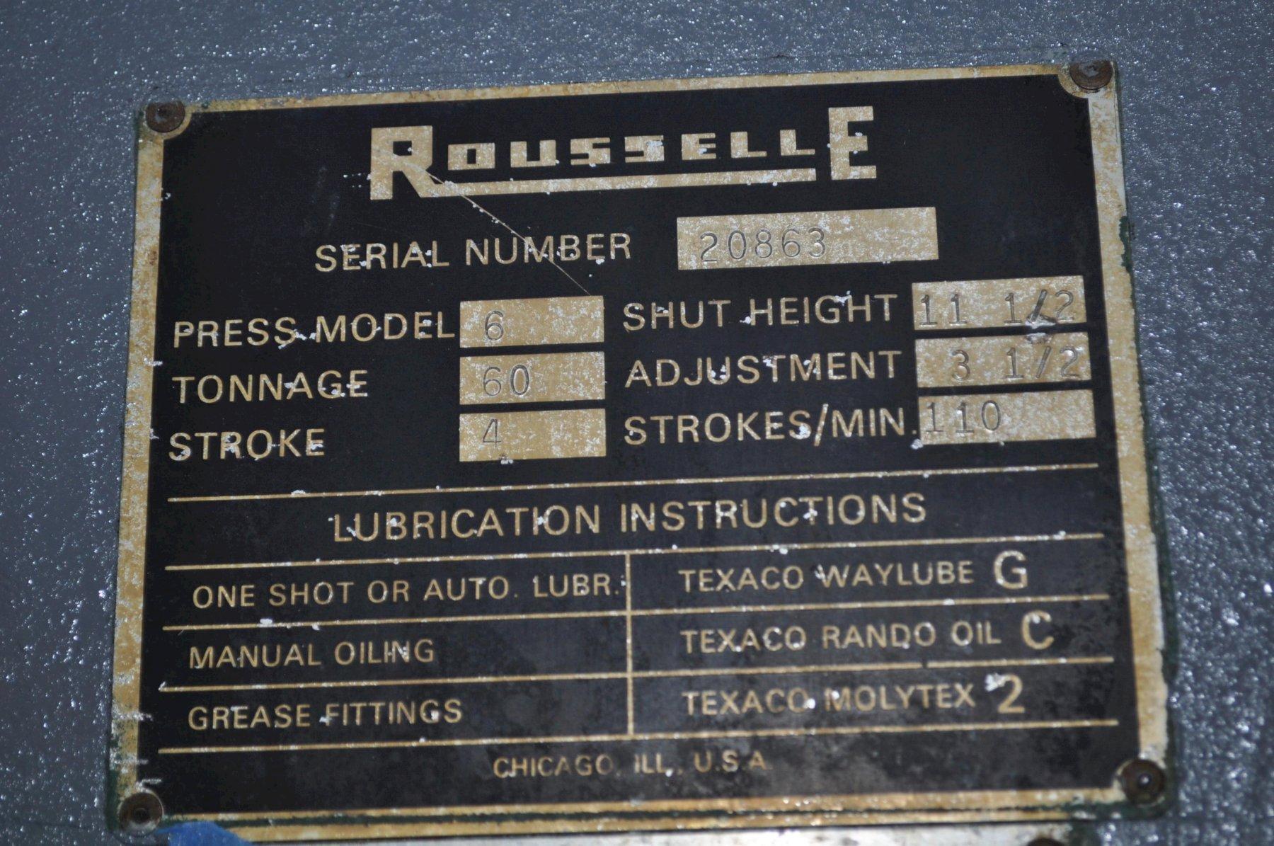 1975 ROUSSELLE #6 Press Room, OBI Geared | Gulf Coast Machinery, LLC