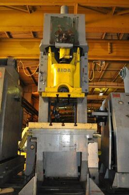 AIDA PP-1GC-55SU Press Room, Gap Frame | Gulf Coast Machinery