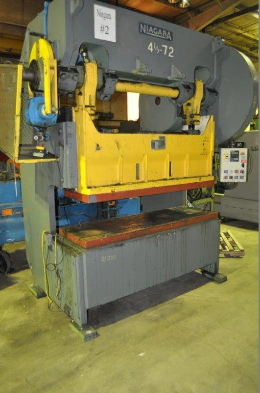 NIAGARA B-4 1/2X72 Press Room, Gap Frame | Gulf Coast Machinery, LLC