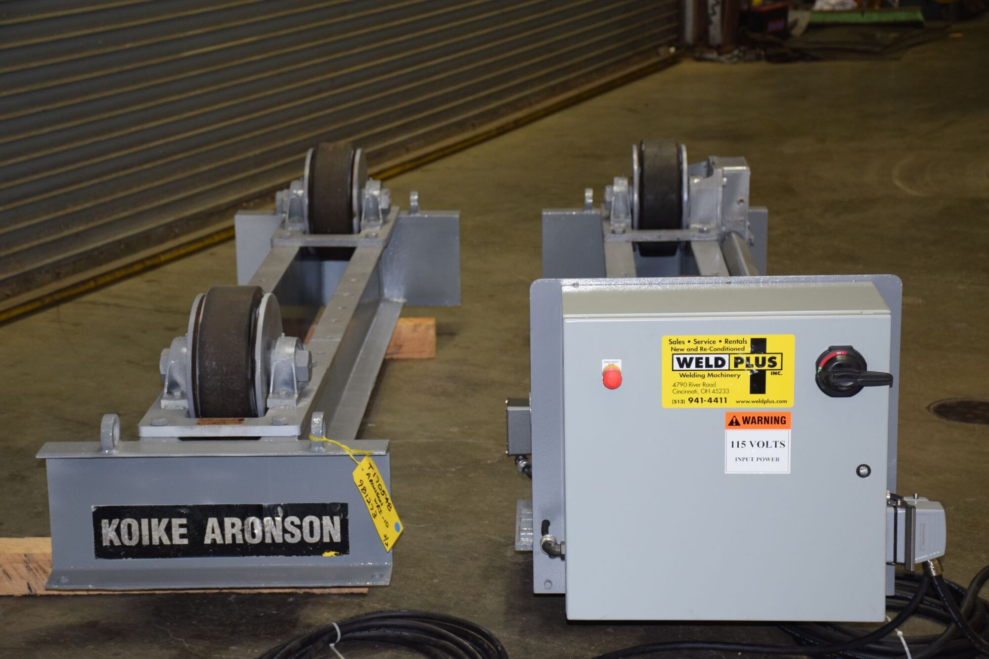 ARONSON WRD-10 Welding, Rolls, Turning | Gulf Coast Machinery, LLC