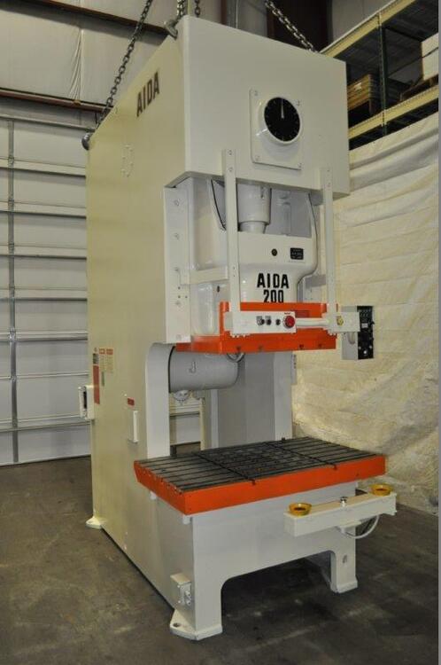 1990 AIDA NC1-200(2) Press Room, Gap Frame | Gulf Coast Machinery