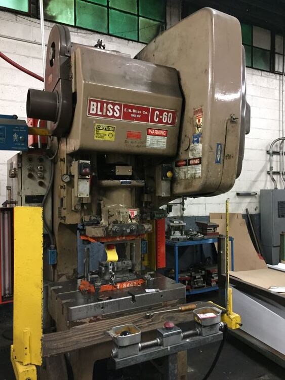1989 BLISS C60 Press Room, OBI Flywheel | Gulf Coast Machinery